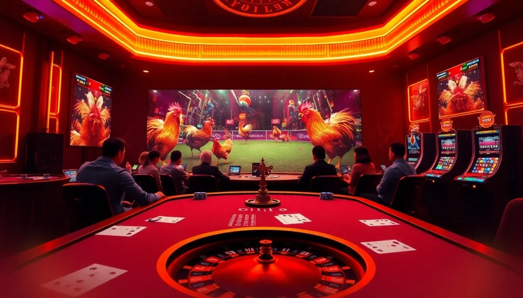 Experience the thrill of bj88 đá gà with live online betting and vibrant casino excitement.